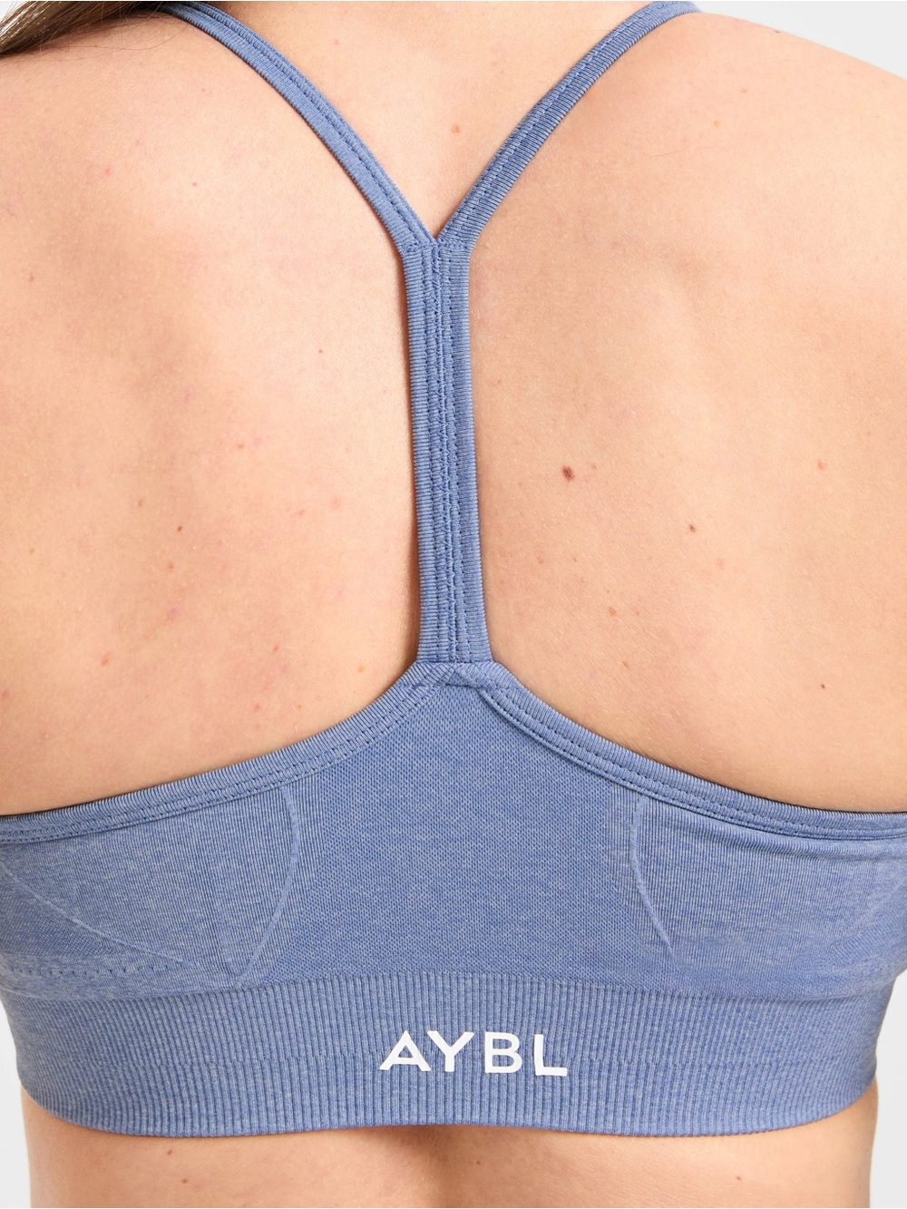 AYBL Empower Seamless Sports Bra Blue